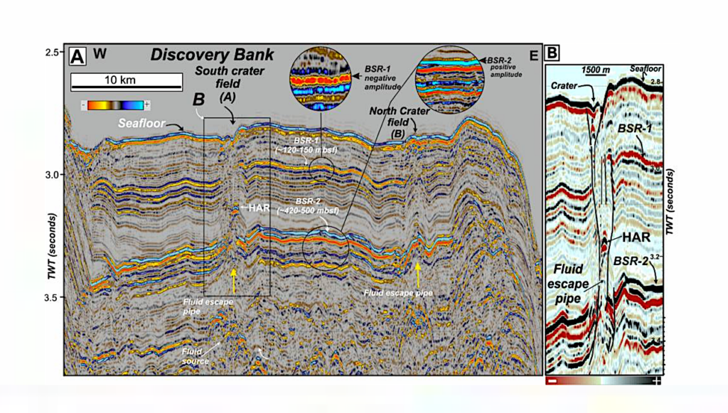 Giant Pit Craters On The Seafloor Above Magma-induced Hydrothermal Vent Complexes