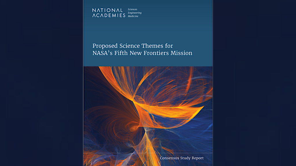 Proposed Science Themes for NASA’s Fifth New Frontiers Mission