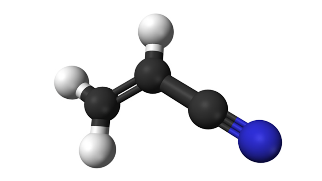 Rotational Excitation of Vinyl Cyanide by Collisions with Helium Atoms at Low Temperature