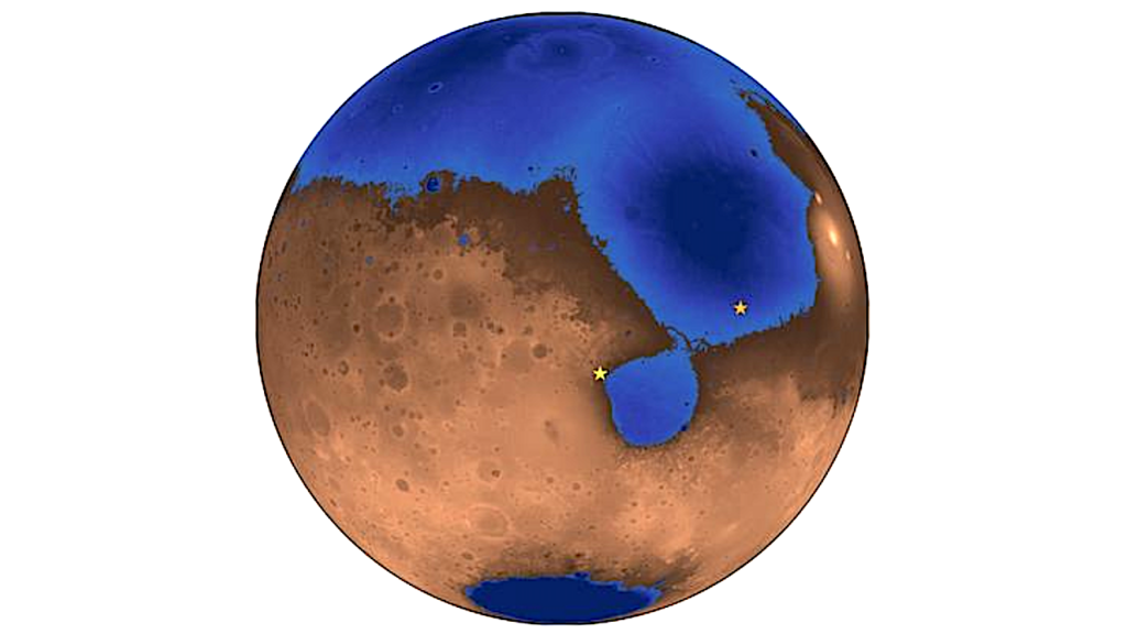 Ancient Beaches Testify To A Long-ago Ocean On Mars