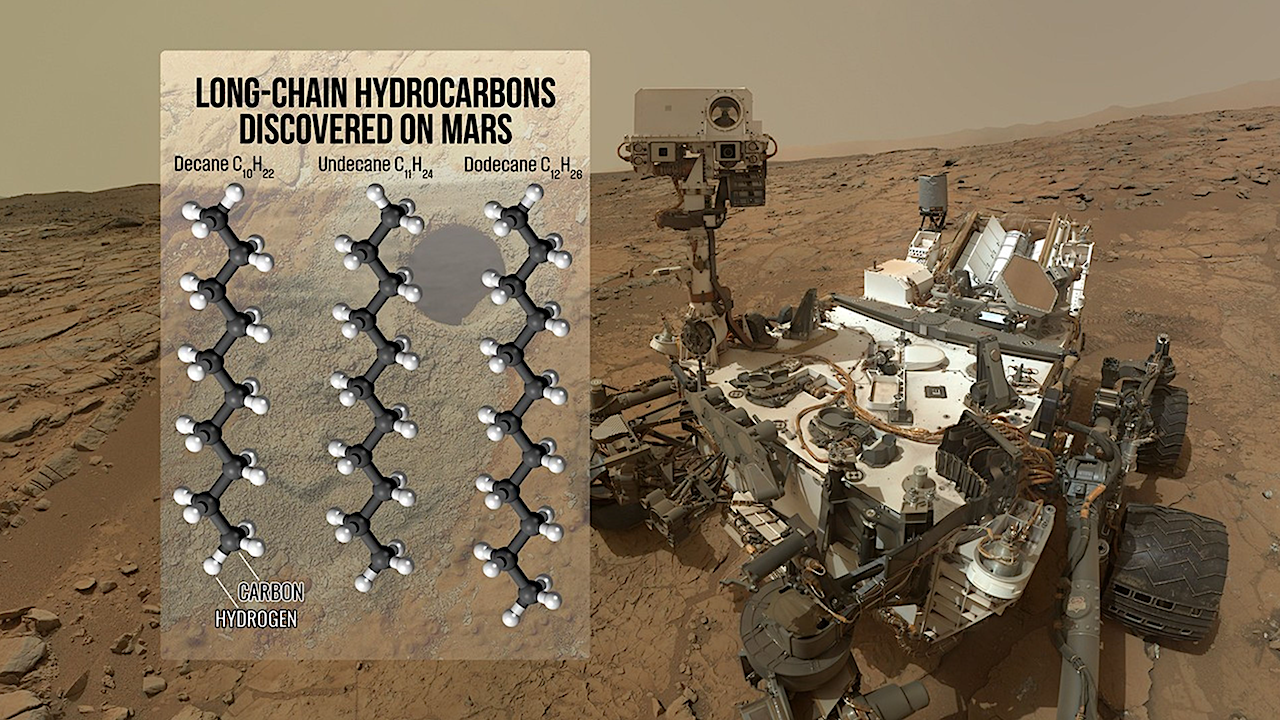 Curiosity Rover Detects Largest Organic Molecules Found On Mars