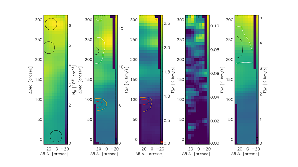 Extended Atomic Carbon Around Molecular Clouds