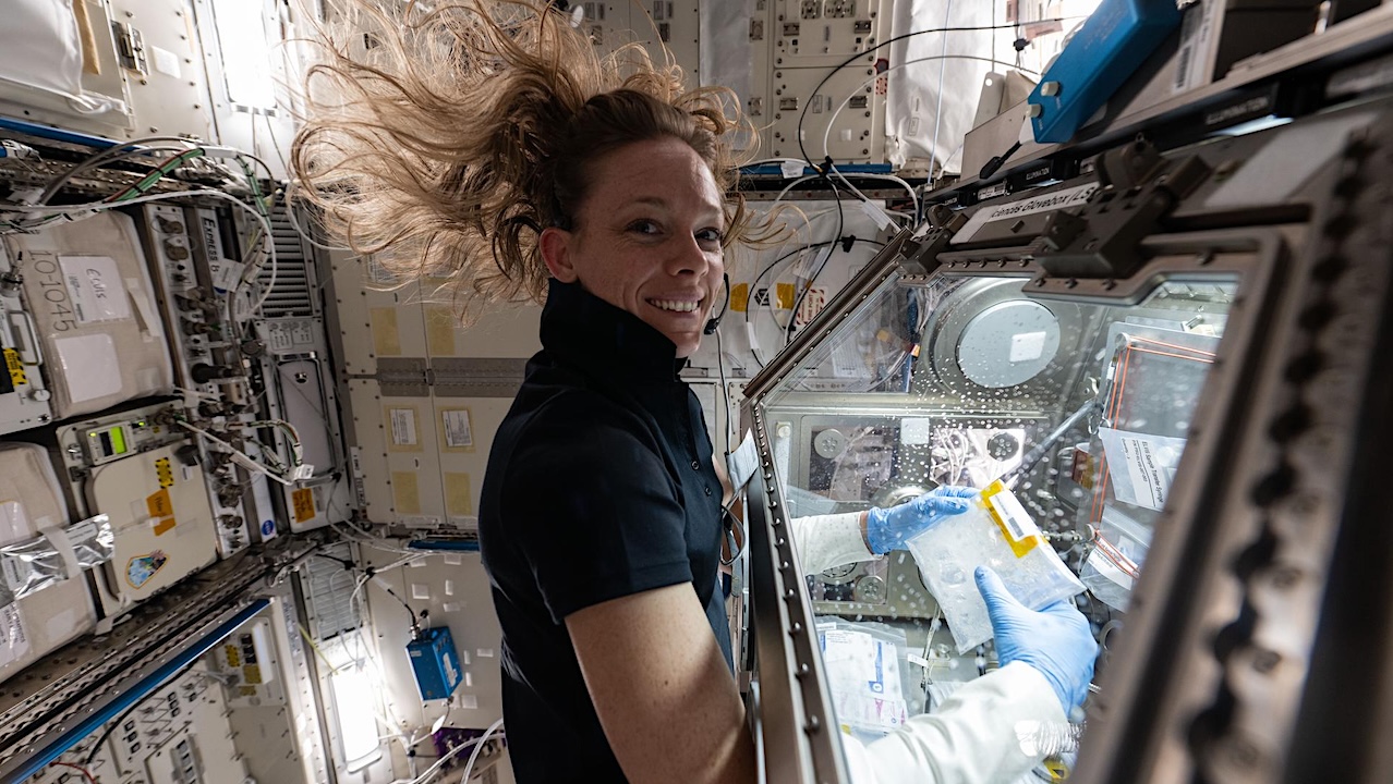 Microbiology In An Orbital Glovebox