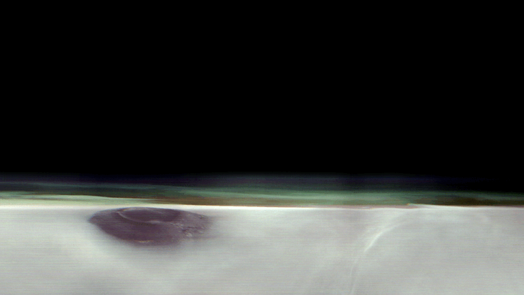 2001 Mars Odyssey Views A Volcano Poking Above Martian Clouds