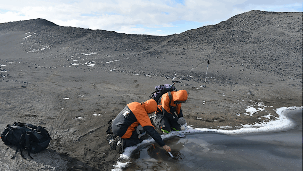 During Snowball Earth Early Life May Have Sheltered In Meltwater Ponds