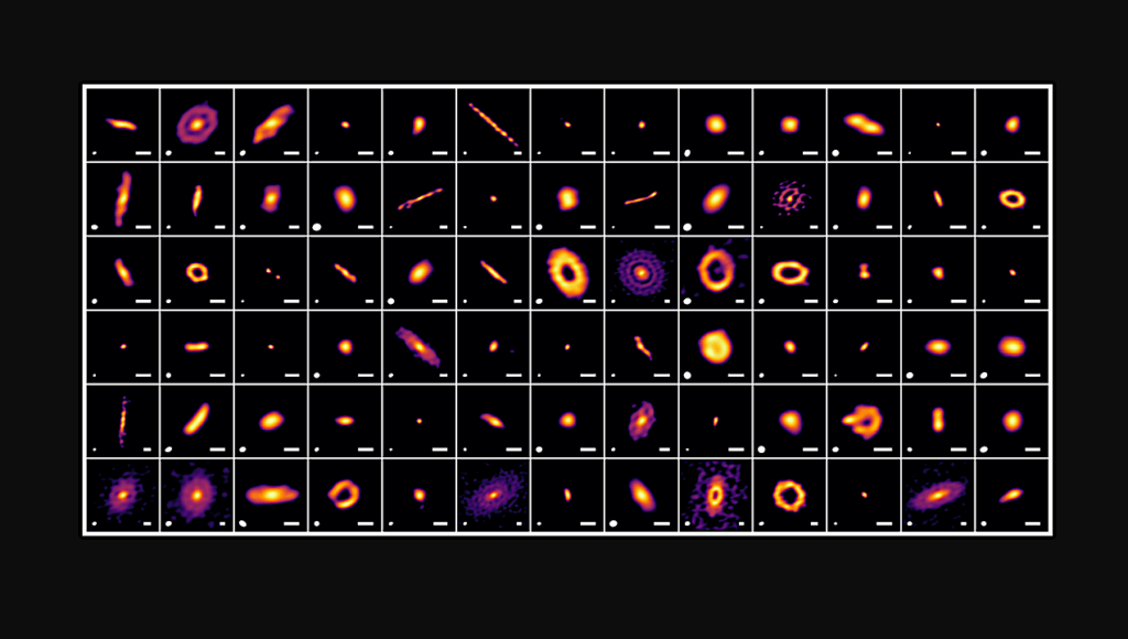 New High-resolution Images Of Protoplanetary Disks