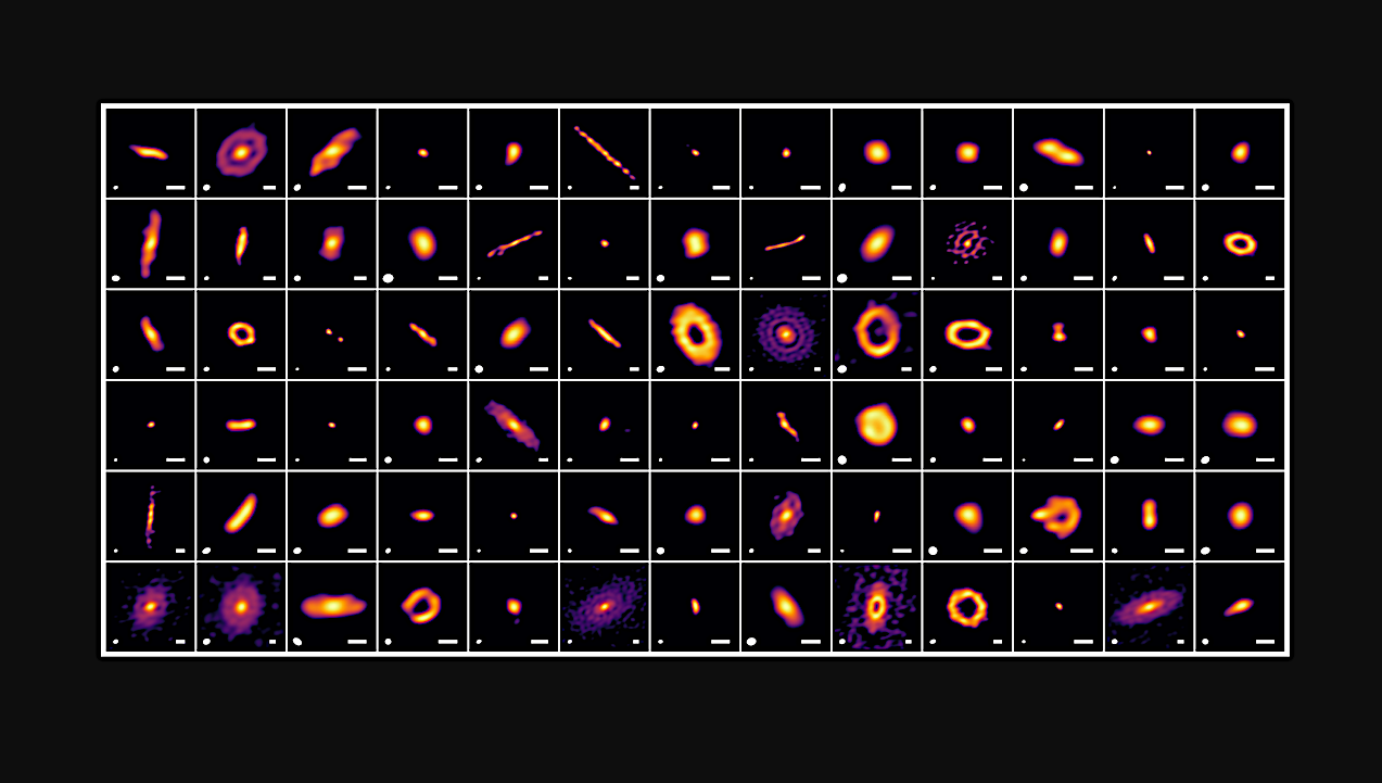New High-resolution Images Of Protoplanetary Disks