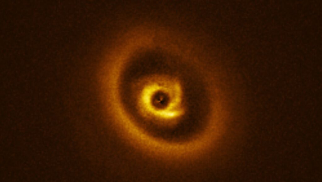RIK 113: The Likely Site Of A New Planet Forming