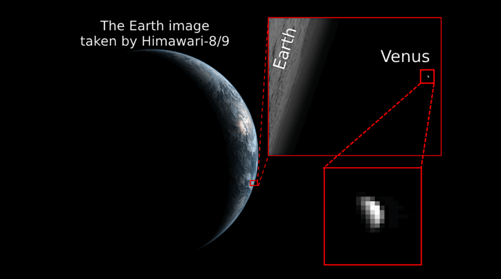 Meteorological Satellites Observe Temperatures On Venus