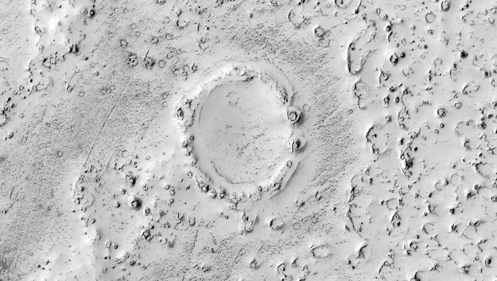 A Ring of Cratered Cones