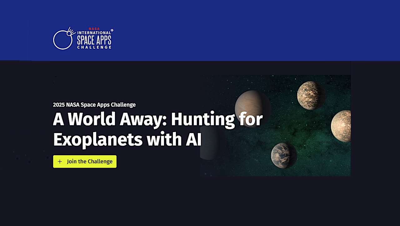 NASA International Space Apps Challenge: A World Away: Hunting for Exoplanets with AI