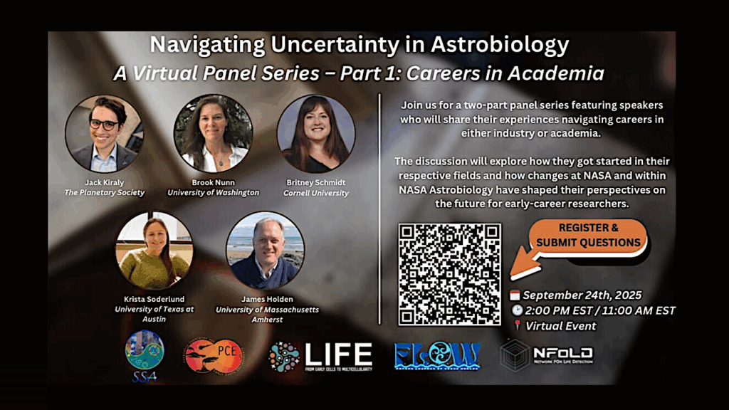 Navigating Uncertainty in Astrobiology Virtual Panel Series