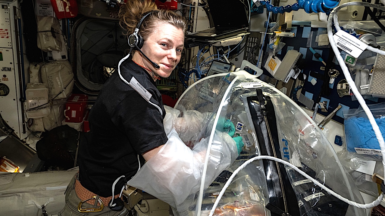 Offworld Biology: Astronaut Zena Cardman Prepares Liver Tissue Research