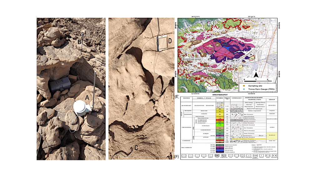 The Biology, Microclimate, and Geology of a Distinctive Ecosystem Within the Sandstone of Hyper-Arid Timna Valley, Israel