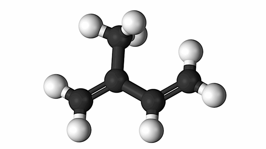 Vacuum Ultraviolet Photoabsorption Spectra of Icy Isoprene and its Oligomers