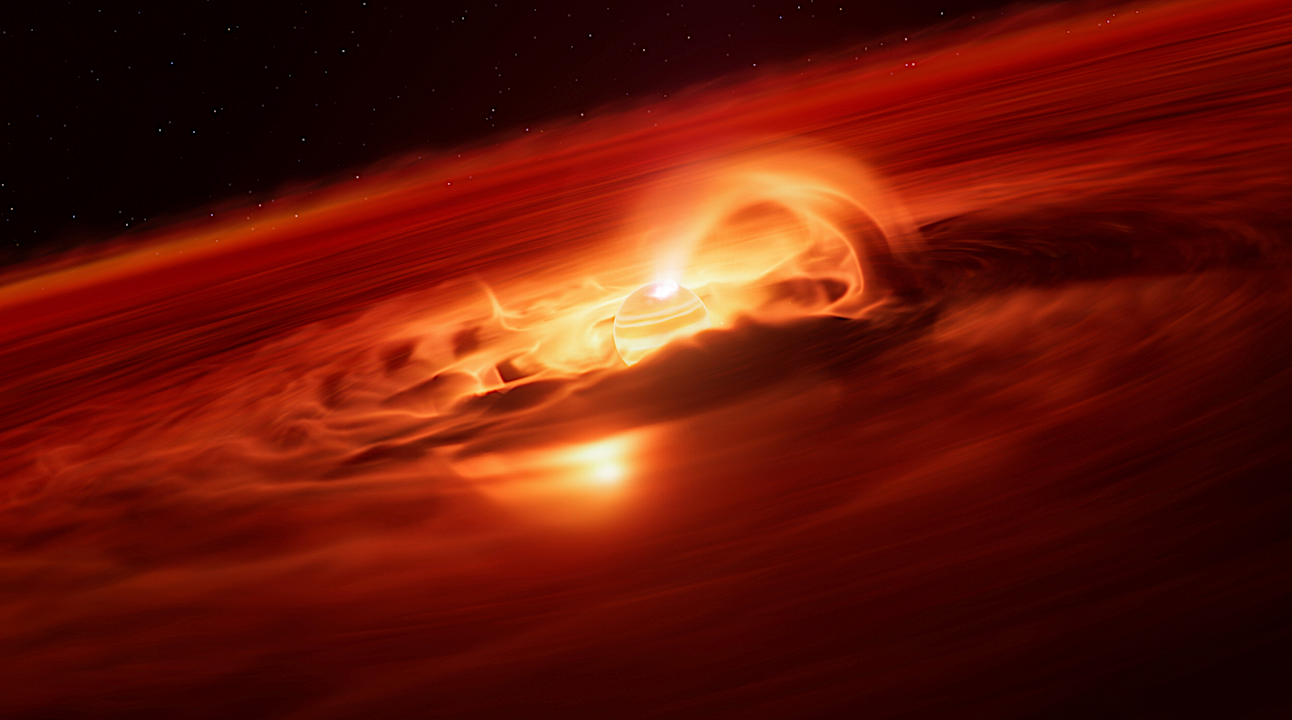 A Rogue Planet Is Growing At Record Rate Of Six Billion Tons Per Second