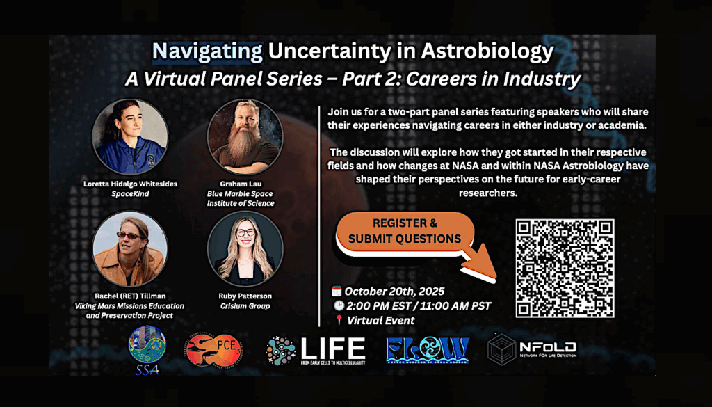 Navigating Uncertainty In Astrobiology Virtual Panel Series – Part 2: Careers in Industry