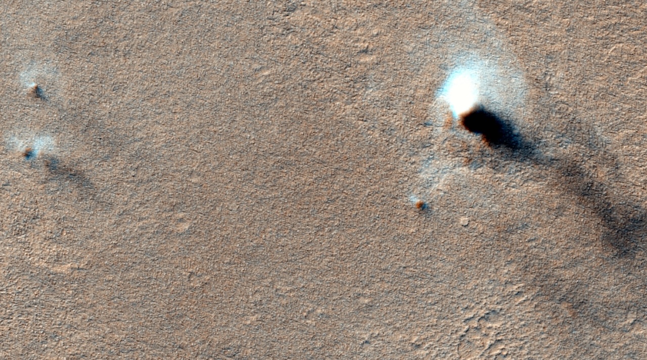 Raging Winds On Mars