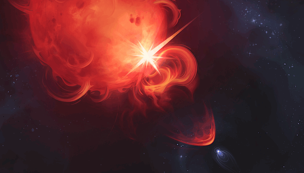 First Confirmed Sighting Of Explosive Burst On Nearby Star