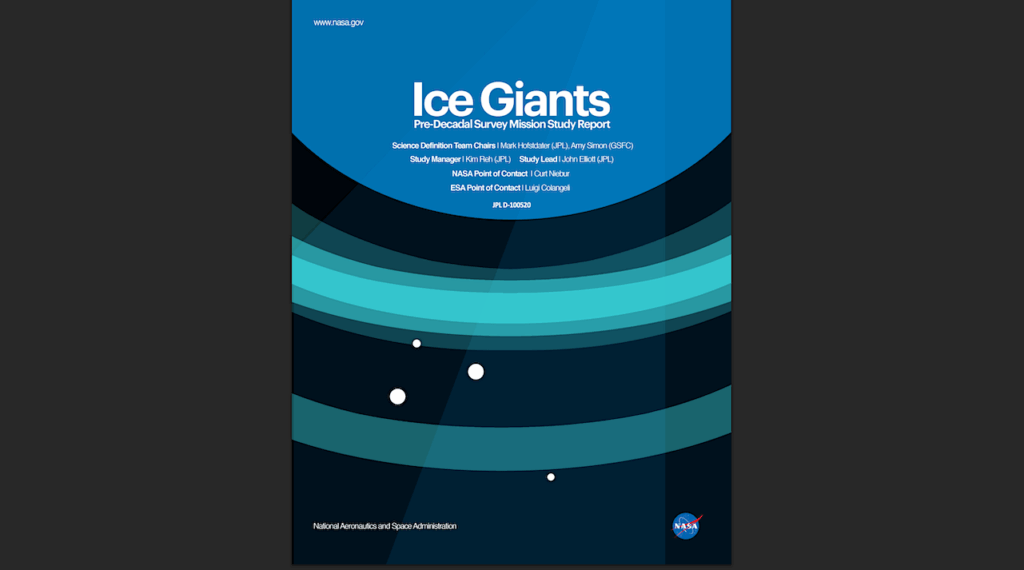 Ice Giants Pre-Decadal Survey Mission Study Report