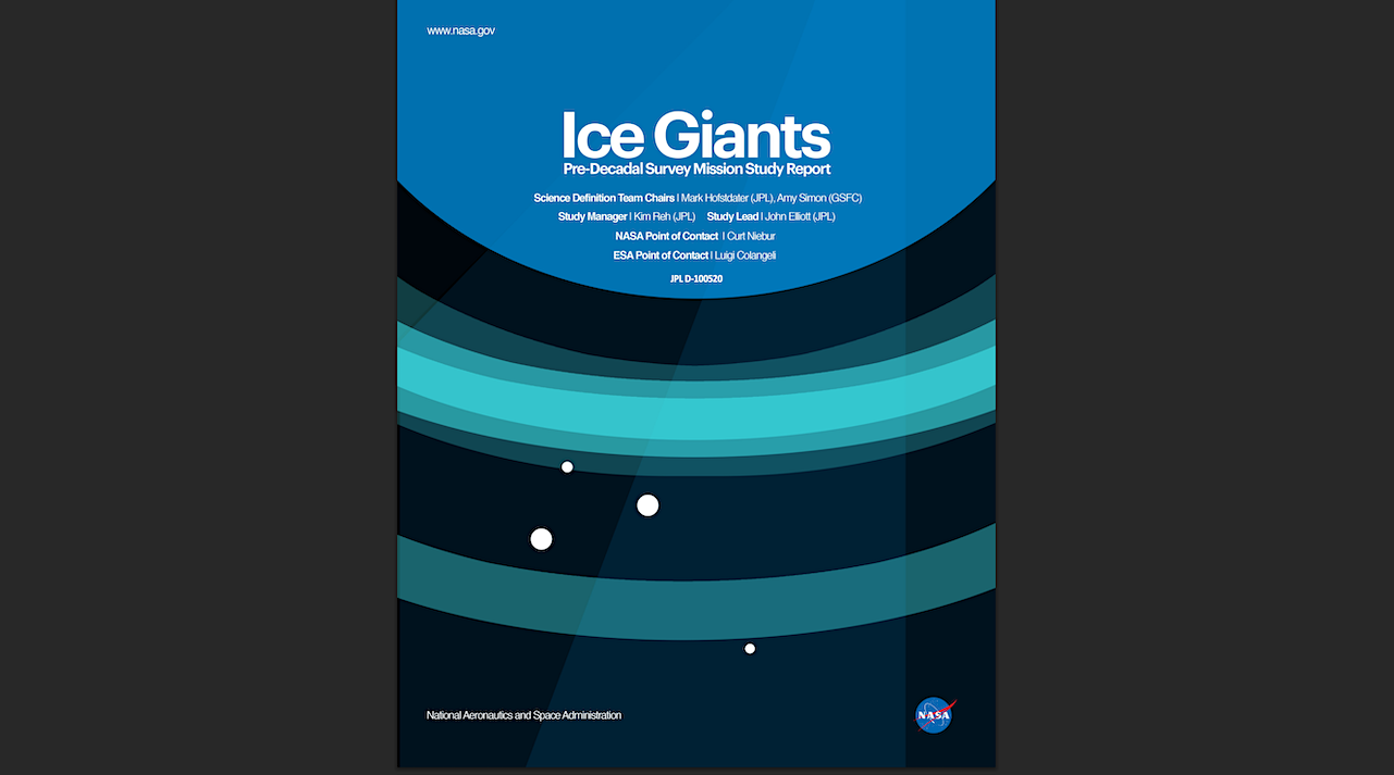 Ice Giants Pre-Decadal Survey Mission Study Report
