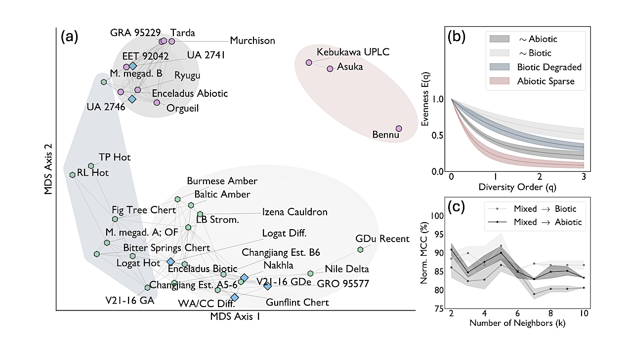 Molecular Diversity As A Biosignature