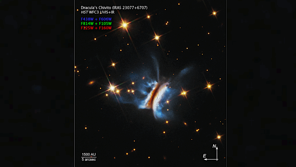 Hubble Reveals The Largest Chaotic Birthplace of Planets Yet Discovered