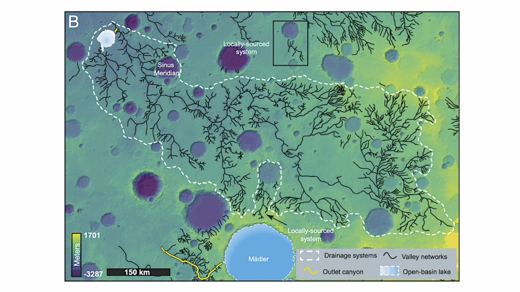 Mapping Mars’ Large River Drainage Systems For The First Time