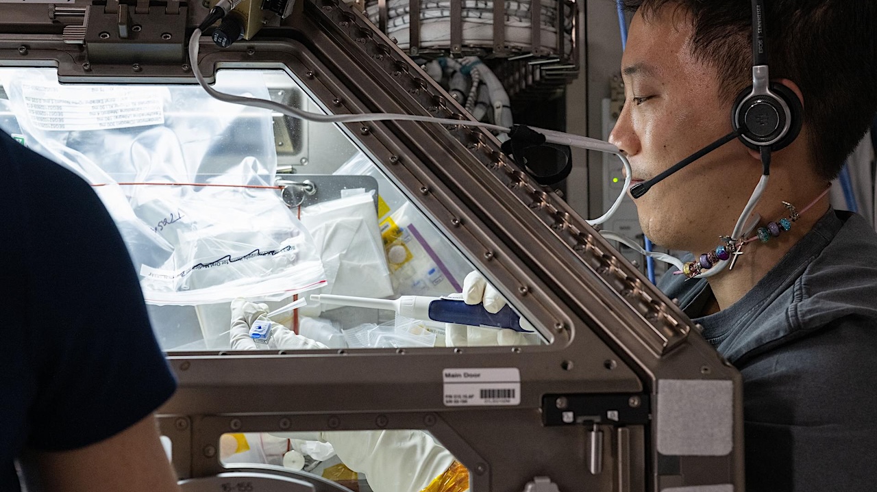 Offworld Biotechnology Glovebox Operations: DNA Nano Therapeutics-Mission 2