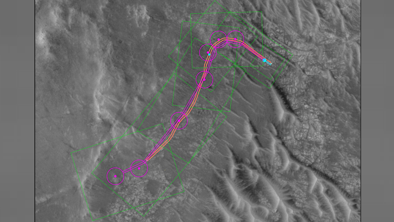 Perseverance Rover Completes First AI-Planned Drive on Mars
