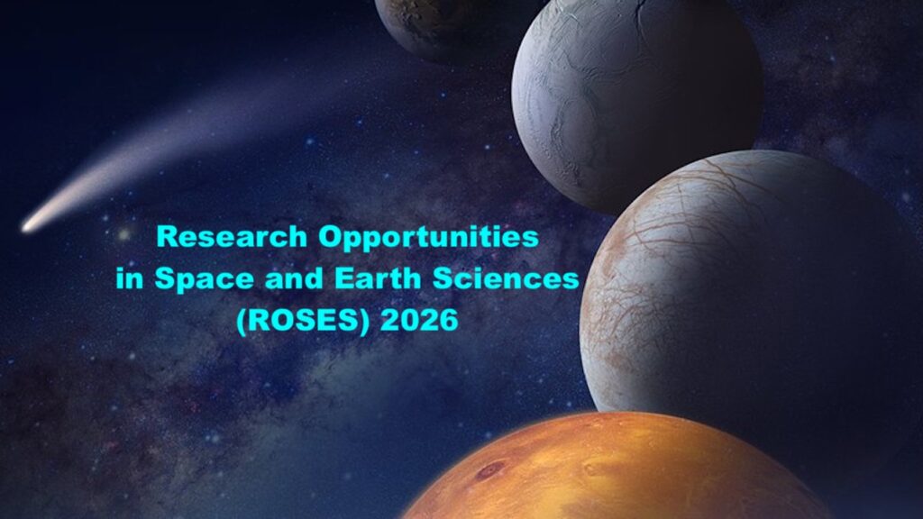 NASA ROSES-2026 To Be Released July 2026