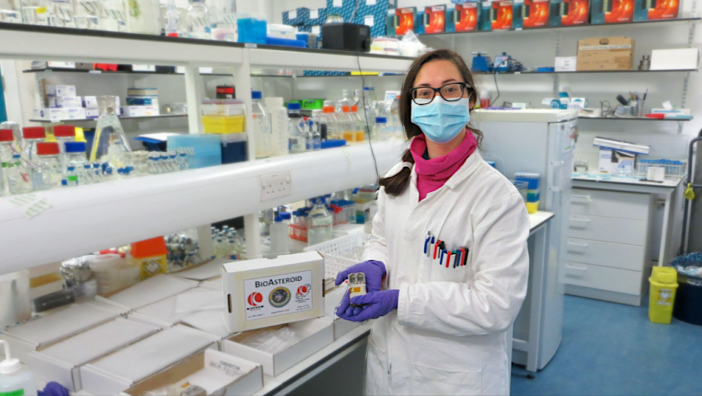 Microbes Harvest Metals From Meteorites Aboard The International Space Station