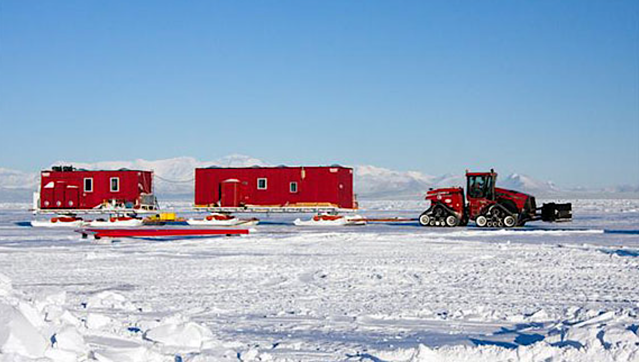 Traverse Across Antarctica To The South Pole May Employ Robotic Tractors in the Future