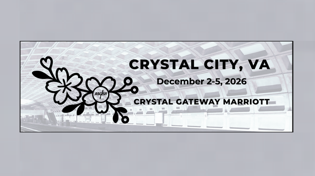 2026 American Society for Gravitational and Space Research Annual Conference Call for Abstract Reviewers