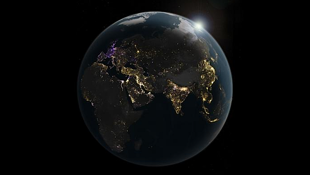 Terrestrial Technosignatures: Satellites Capture The Glowing Pulse Of Human Civilization