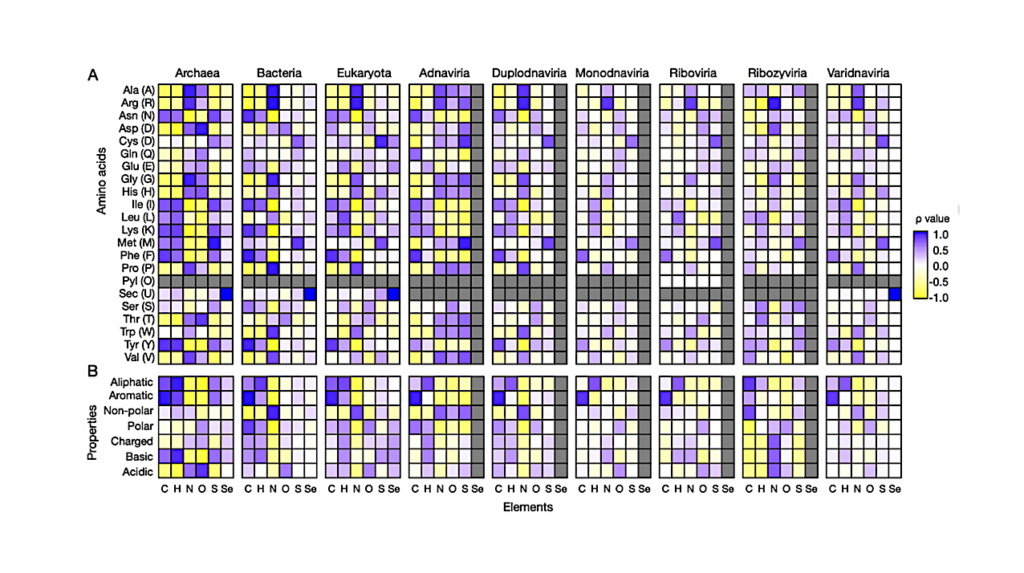 Deep-time Consistency In Proteome Elemental Composition Across Cellular And Viral Life