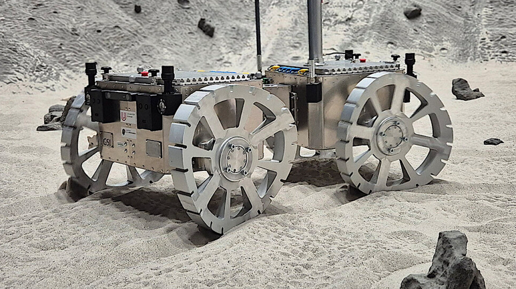 Innovative Mars Rovers Swim Through The Sand