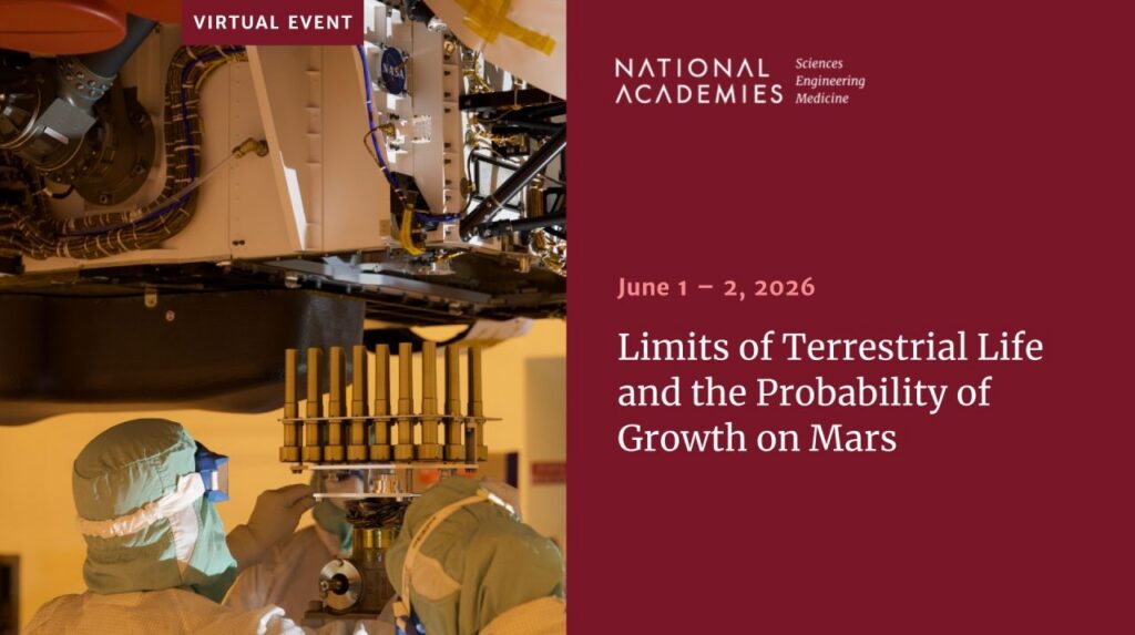 Limits of Terrestrial Life and the Probability of Growth on Mars (Virtual Meeting)