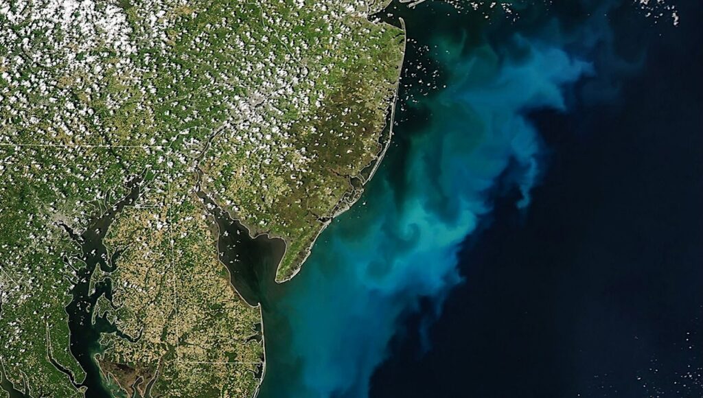 Orbital Biosignature Assay: Phytoplankton Bloom Off The U.S. Mid-Atlantic Coast