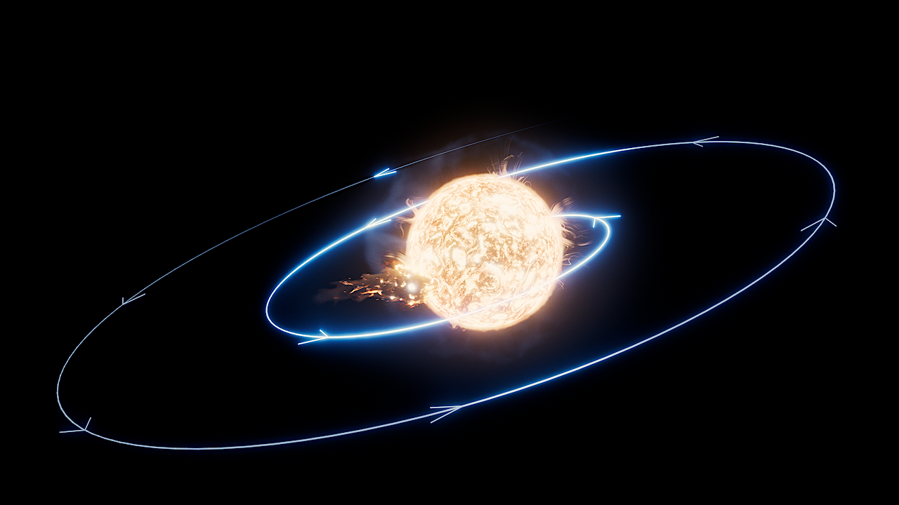 A Sunlike Star Ate A Planet