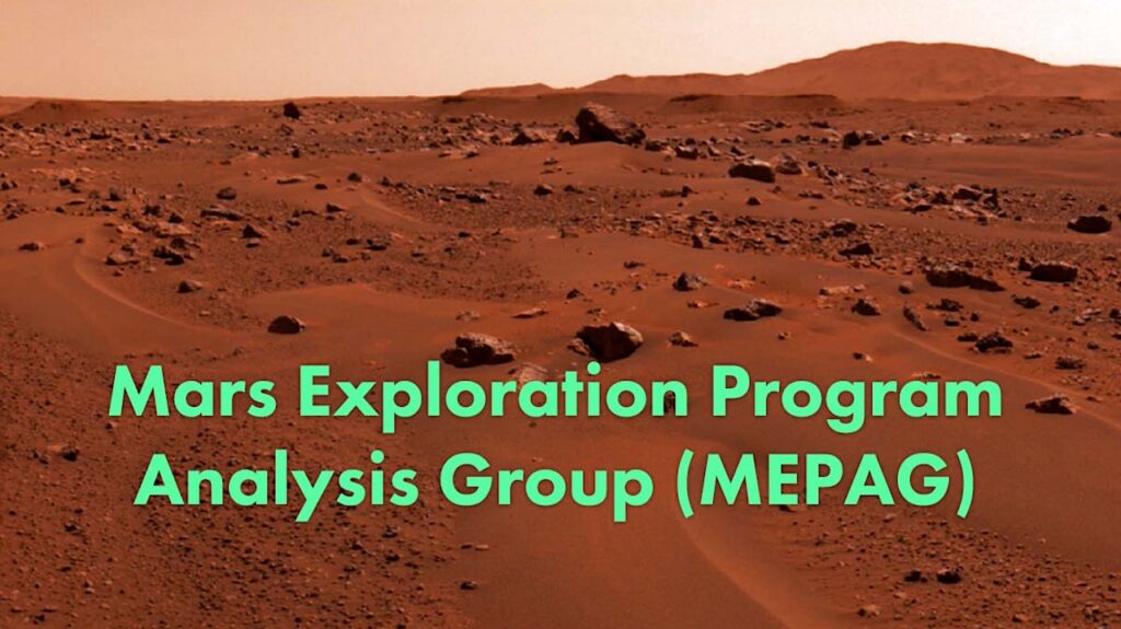 Mars Exploration Program Analysis Group (MEPAG) Memo On NASA’s Mars Exploration Program Budget