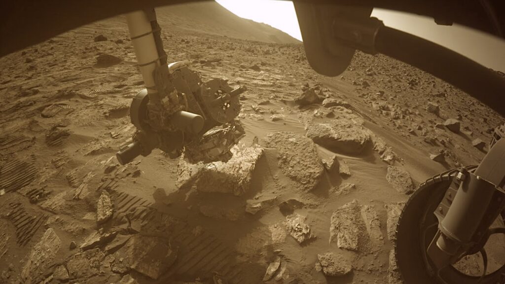 Organic Carbon Detected In The Bright Angel Formation On Mars