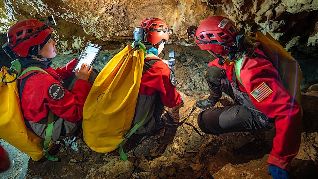 Tricorder Tech: ESA CAVES 2026 Cavenauts Use An Electronic FieldBook